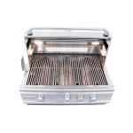 RCS Cutlass Pro 30 Inch Built-In Propane Grill w/ Ceramic Briquette Tray Flame Tamers -RON30BLP - Image 13