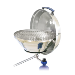 Magma Original Size Marine Kettle Gas Grill on Round Rail Mount - Image 2