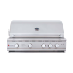 RCS Cutlass Pro 38 Inch Built-In Propane Grill w/ Ceramic Briquette Tray Flame Tamers -RON38BLP - Image 4