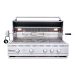RCS Cutlass Pro 38 Inch Built-In Propane Grill w/ Ceramic Briquette Tray Flame Tamers -RON38BLP - Image 6