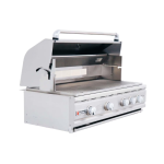 RCS Cutlass Pro 38 Inch Built-In Propane Grill w/ Ceramic Briquette Tray Flame Tamers -RON38BLP - Image 8