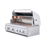 RCS Cutlass Pro 38 Inch Built-In Propane Grill w/ Ceramic Briquette Tray Flame Tamers -RON38BLP - Image 10