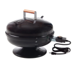 Americana by Meco Lock-N-Go Portable 1650 Watt Electric Grill - Black - 2120
