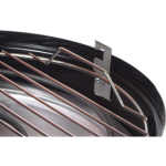 Americana by Meco Lock-N-Go Portable 1650 Watt Electric Grill - Black - 2120 - Image 3