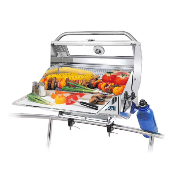 duttpack-33277 Magma Marine Newport II Infrared Gas Grill - A10-918-2GS - Image 1