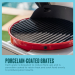 Charbroil Bistro Pro 180 Electric Grill - Tabletop Red - 25302150 - Image 4