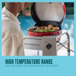 Charbroil Bistro Pro 180 Electric Grill - Tabletop Red - 25302150 - Image 8