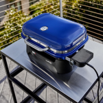 Weber Lumin Compact Portable 1560 Watt Electric Grill - Deep Ocean Blue - 91300901 - Image 5