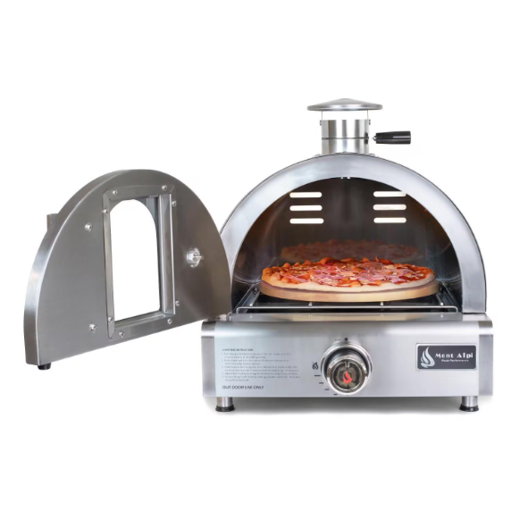 duttpack-33413 Mont Alpi Portable Propane Outdoor Pizza Oven - MAPZ-SS - Image 1