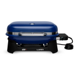 Weber Lumin Portable 1560 Watt Electric Grill - Deep Ocean Blue - 92300901