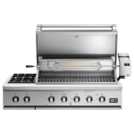 DCS Series 7 48-Inch Built-In Propane Gas Grill With Double Side Burner & Rotisserie - BH1-48RS-L - Image 2
