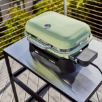 Weber Lumin Compact Portable 1560 Watt Electric Grill - Seafoam Green - 91070901 - Image 3