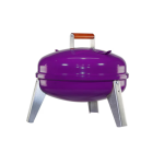 Americana 21-Inch Painted Steel Wherever Portable Charcoal/Electric Grill - Purple By Meco - 2130.4.241