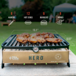 Fire & Flavor HERO Charcoal Grill Kit - FFG1 - Image 8