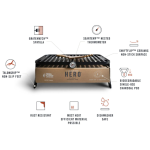 Fire & Flavor HERO Charcoal Grill Kit - FFG1 - Image 10