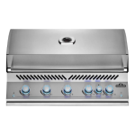 Napoleon 700 Series 5-Burner 38-Inch Built-In Natural Gas Grill w/ Rotisserie & SafetyGlow - BIG38RBNSS-1