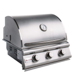 Blaze LBM 25-Inch 3-Burner Built-In Propane Gas Grill - BLZ-3LBM-LP
