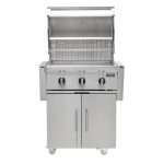 Coyote SL-Series 30-in 2-Burner Propane Grill w/ Sear Burner, Rotisserie, & Safety Valve - Image 2