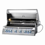 Napoleon 700 Series 5-Burner 44-Inch Built-In Natural Gas Grill w/ Rotisserie & SafetyGlow - BIG44RBNSS-1 - Image 11