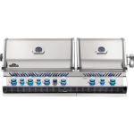 Napoleon Legacy Prestige PRO 825 5-Burner Built-in Propane Grill w/ Rotisserie & Power Burner - BIPRO825RBIPSS-3