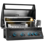 Napoleon Built-In 700 Series 32-Inch Propane Grill w/ Infrared Rear Burner & Rotisserie Kit - Matte Black - BIG32RBPMK-1 - Image 7