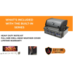 Mont Alpi 805 44-Inch Built-In Propane Gas Grill - MABi805 - Image 6