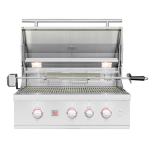 Summerset TRL Pro 32-in 3 Burner Built-In Natural Gas Grill w/ Rear Infrared Burner & Rotisserie Kit - TRLPRO32