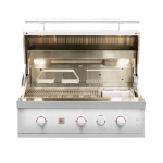Summerset Quest 36-in 2 Burner Built-In Natural Gas Grill w/ Rear Infrared Burner, Rotisserie Kit, & Drop-In Griddle Plate - QST36-NG - Image 5