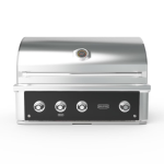 Wildfire Ranch Pro 36-in 3 Burner Built-In Black 304 SS Propane Grill -WFPRO36G-BSS-LP