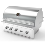 Wildfire Ranch Pro 36-in 3 Burner Built-In 304 SS Natural Gas Grill - WFPRO36G-SS-NG - Image 3