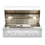Summerset Quest 42-in 3 Burner Built-In Propane Gas Grill w/ Rear Infrared Burner, Rotisserie Kit, & Drop-In Griddle Plate - QST42-LP - Image 2