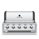 Broil King Regal S520 5-Burner Built-In Propane Gas Grill - Stainless Steel - 886714