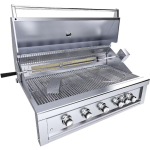 Sunstone Ruby 42-in 5-Burner Built-In Propane Grill w/ Rotisserie - Ruby5BIR-LP - Image 2