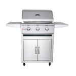 RCS Premier Series 26-Inch 3-Burner Propane Gas Grill - RJC26ALPCK