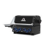 Broil King Baron 490 IR Shadow 28-in 4 Burner Built-In Propane Grill w/ Infrared Side Burner - Black - 875644 - Image 5