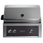 Lynx Professional 30 Inch Built-In Natural Gas Grill w/ One Infrared Trident Burner & Rotisserie in Obsidian - L30TR-OBNG