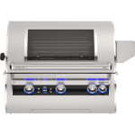 Fire Magic Echelon Diamond E660i 30-Inch Built-In Natural Gas Grill w/ Rotisserie, Magic Window & Digital Thermometer - E660I-9L1N-W