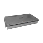 Kabobmaster 36 Inch Stainless Steel Stone Series Built-In Charcoal Grill - KM-S3619-SS - Image 2