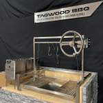Tagwood BBQ Insert Style Argentine Santa Maria Wood Fire & Charcoal Gaucho Grill Without Firebricks - BBQ09SSFRONT - Image 2