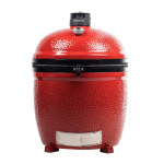 Kamado Joe Big Joe III 24-inch Standalone Charcoal Grill in Red,  Grill Gripper, and Ash Tool - KJ15040821