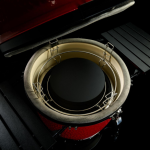 Kamado Joe Big Joe III 24-inch Standalone Charcoal Grill in Red,  Grill Gripper, and Ash Tool - KJ15040821 - Image 5