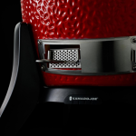 Kamado Joe Big Joe III 24-inch Standalone Charcoal Grill in Red,  Grill Gripper, and Ash Tool - KJ15040821 - Image 8