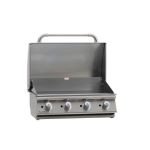Bull Grills 30-Inch Stainless Steel Flat Top Grill - Natural Gas - 92009