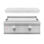 Summerset 30-in 2 Burner Built-In Natural Gas Griddle Pro Grill - GRIDPRO-NG - Image 2