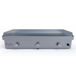 Le Griddle The Big Texan 3-Burner Built-In Propane Griddle w/ Dual Plate - GFE105 LP