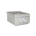 RCS Pro Series Built-In Power Burner W/ Stainless Steel Lid - Propane - RSB3ALP - Image 3