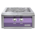 Alfresco 24-Inch Natural Gas Versa Power Cooking System in Blue Lilac - AXEVP-NG-S4005