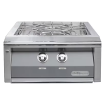 Alfresco 24-Inch Propane Versa Power Cooking System in Signal Gray - AXEVP-LP-S7004