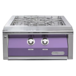 Alfresco 24-Inch Propane Versa Power Cooking System in Blue Lilac - AXEVP-LP-S4005