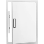 BBQGuys Signature 21-in Stainless Steel Reversible Single Access Door - BBQ-SV1724 - Image 7